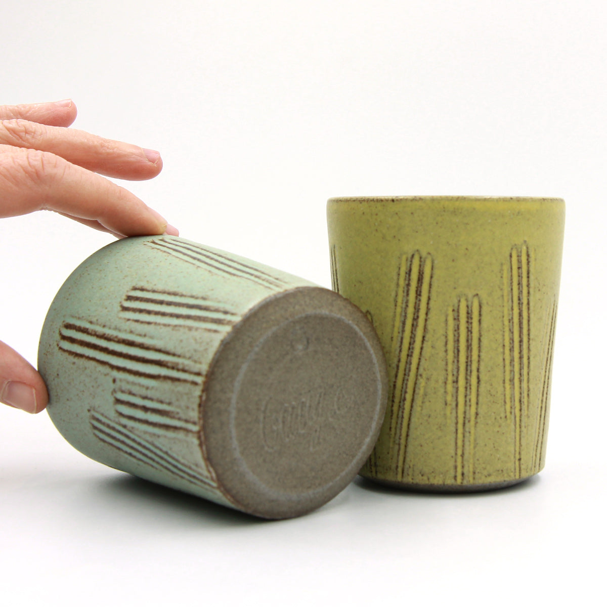 Cava MUGG M3 – Aqua – mörkt stengods - Bild 3