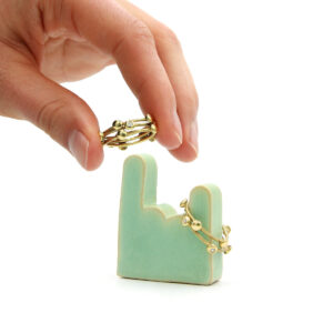 Alternative view of Digit Ringholder - Rock On - Mint
