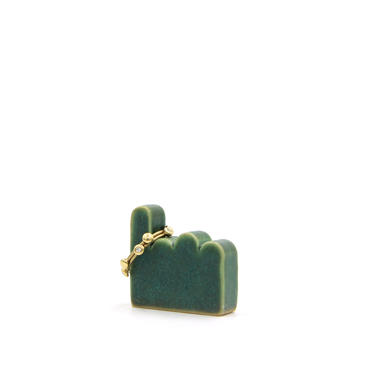 Digit ringholder - pinky - moss