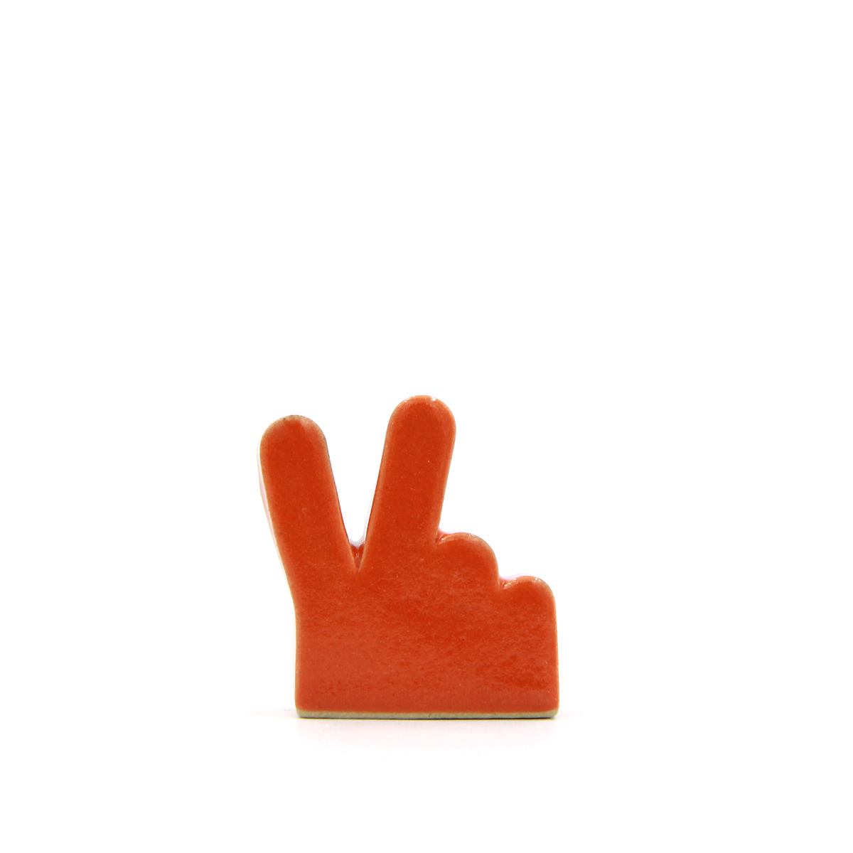 peace ringholder - ORANGE - paz