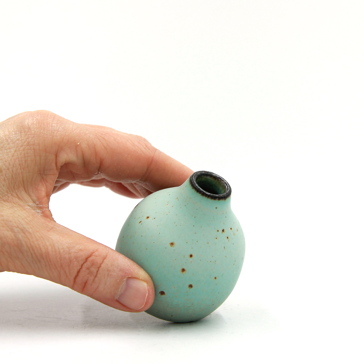 Dark Rim vase